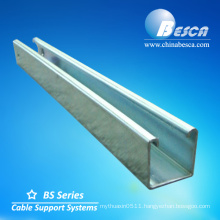 High Quality Besca Not Slotted Strut Channel Supplier With Certification